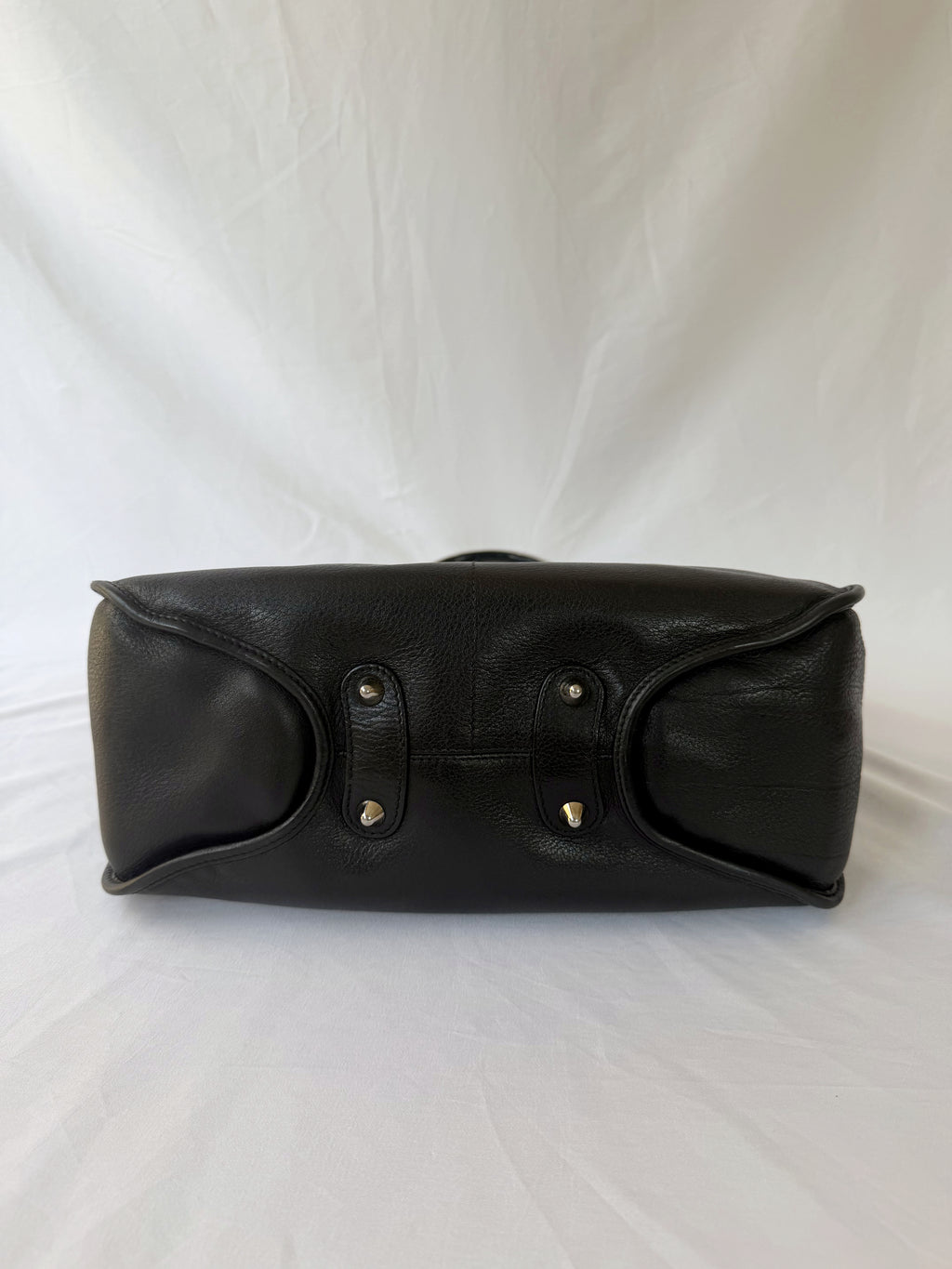 Dior D-Styling Tote in Black, Grained Leather