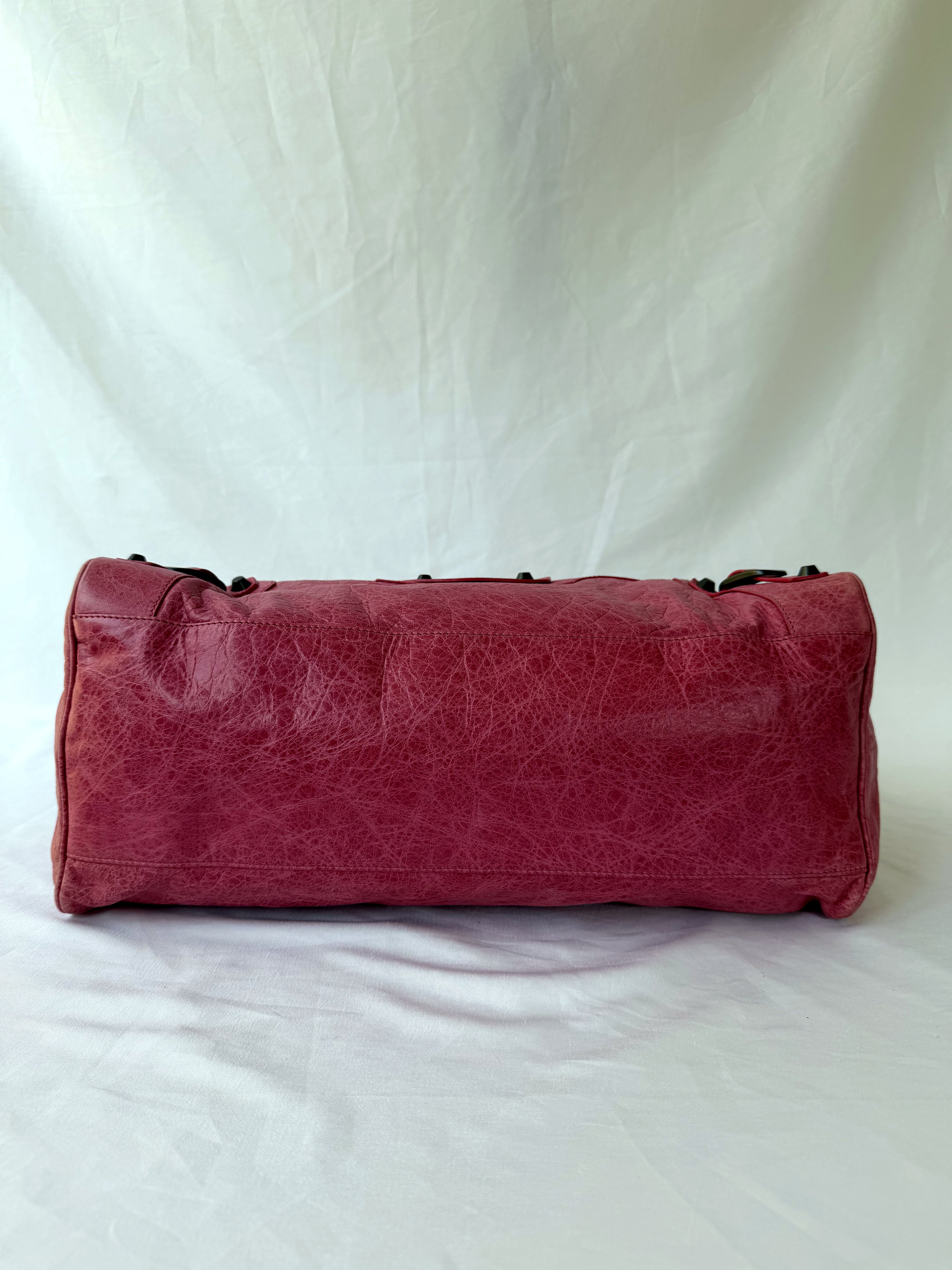 Balanciaga Twiggy Bag in Pink Agneau Lambskin