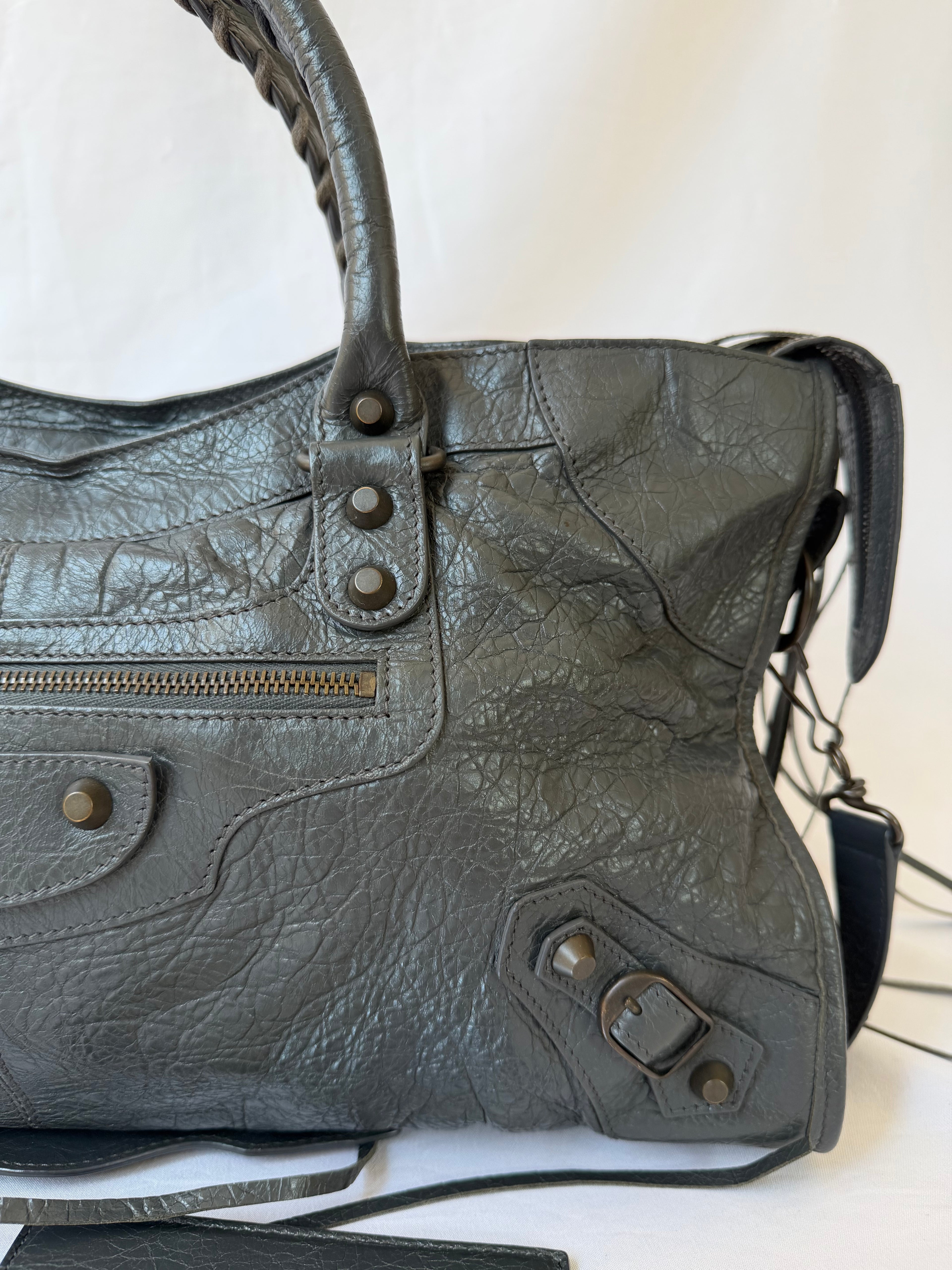 Balancing Part Time City Bag Large Grey