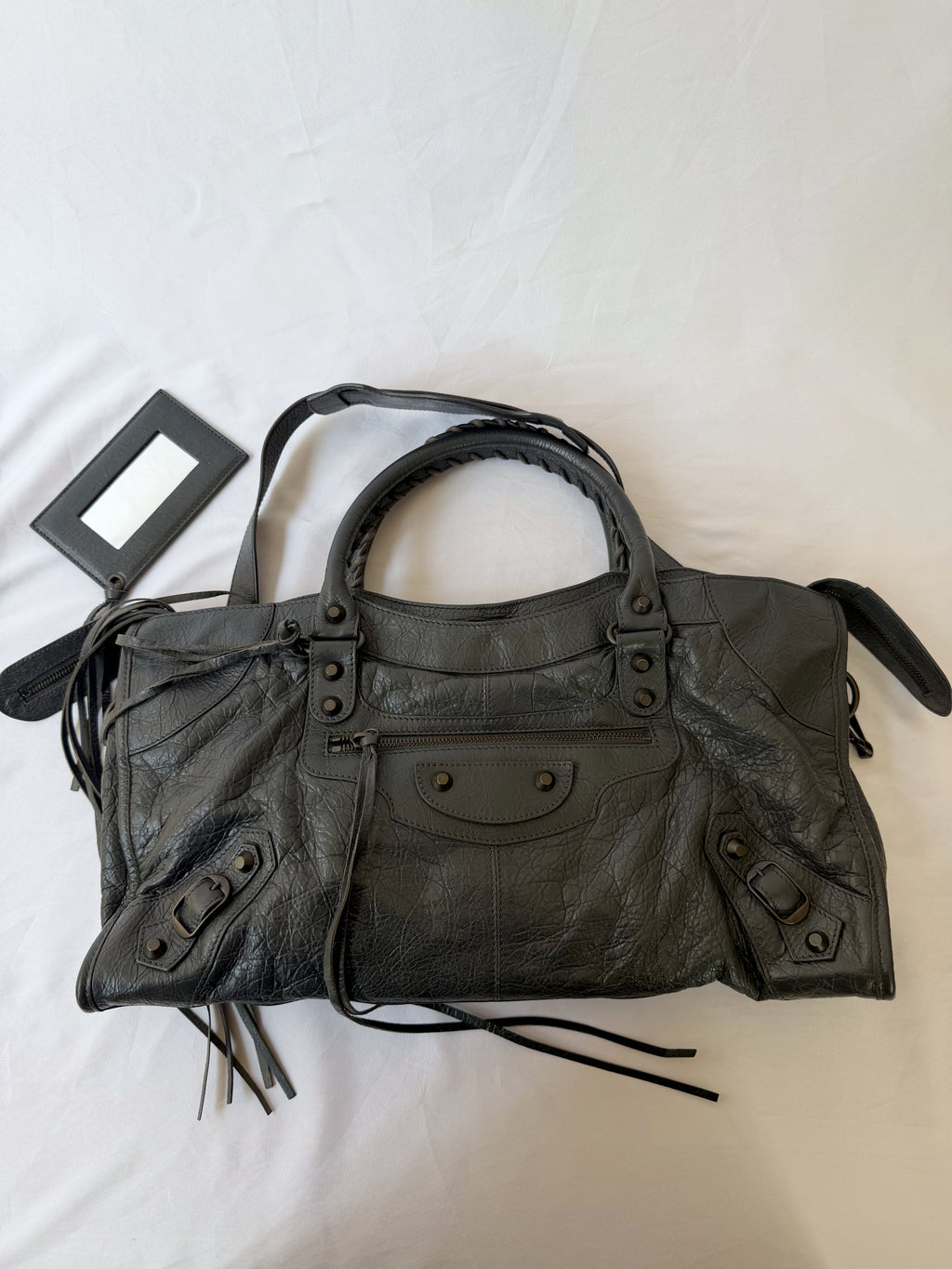 Balancing Part Time City Bag Large Grey