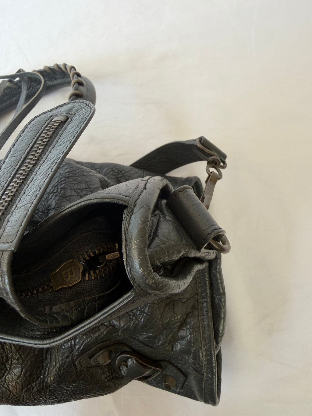 Balancing Part Time City Bag Large Grey
