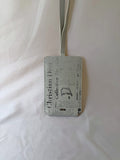 Christian Dior x Daniel Arsham Phone Holder with Newspaper Print, Grained Calfskin
