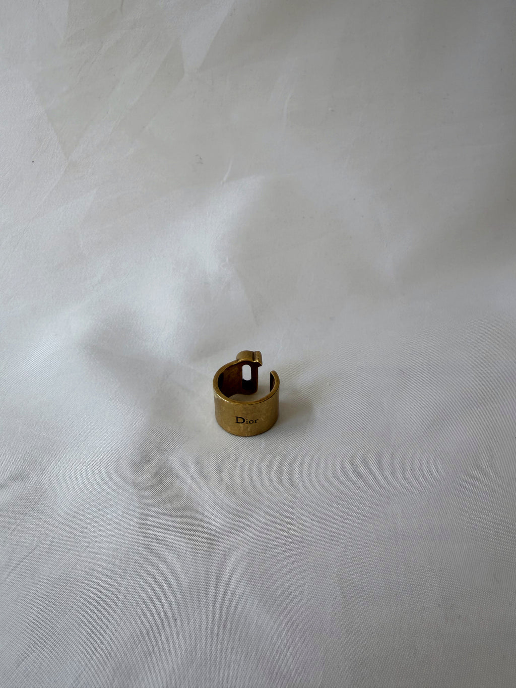 Christian Dior "My ABCDior" Ring in Brass