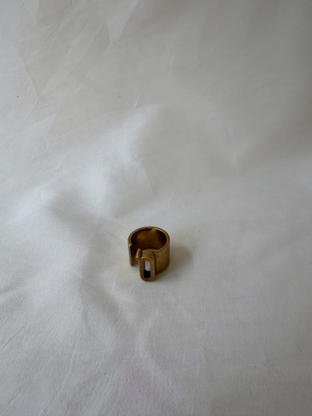 Christian Dior "My ABCDior" Ring in Brass