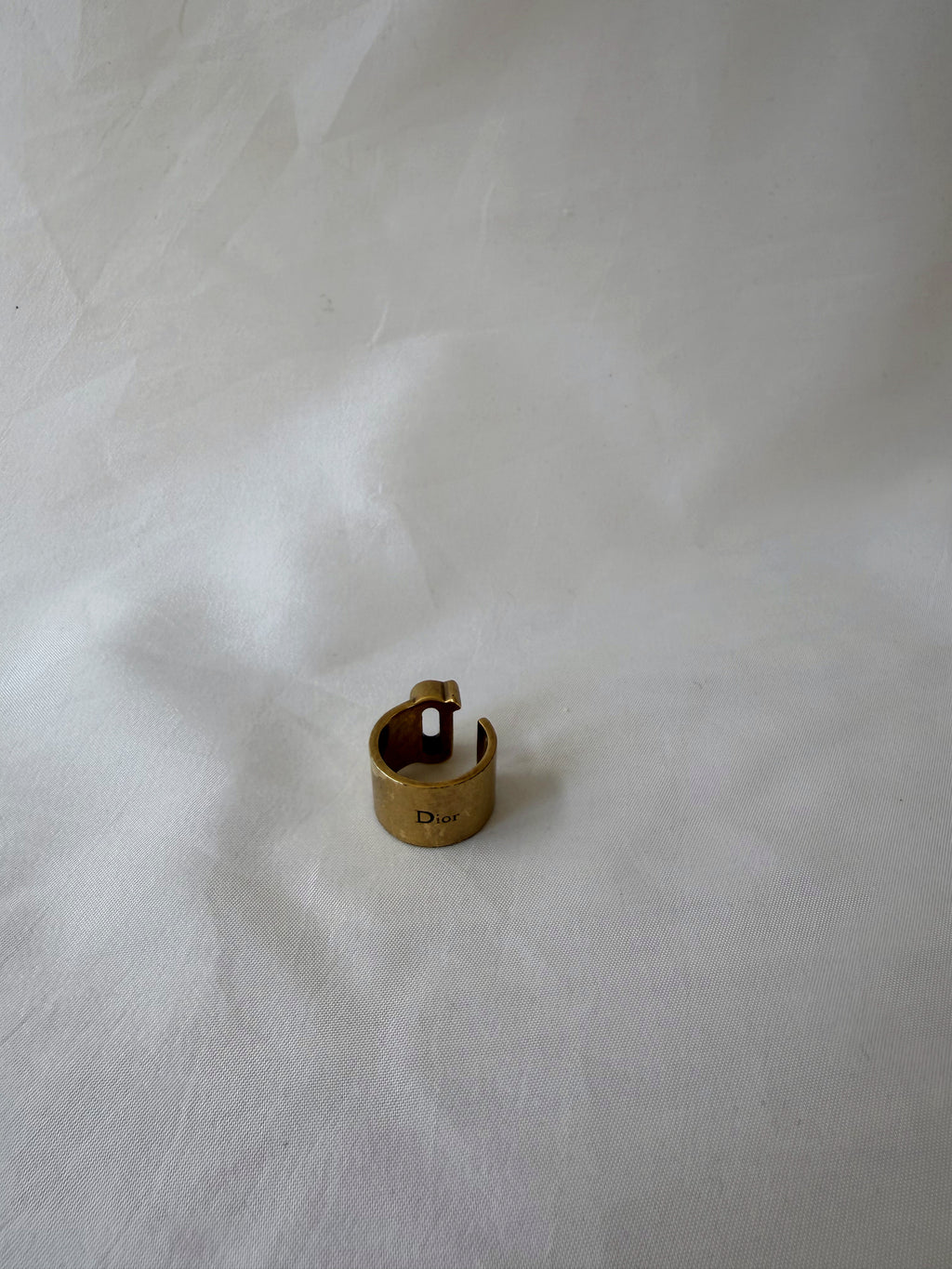 Christian Dior "My ABCDior" Ring in Brass