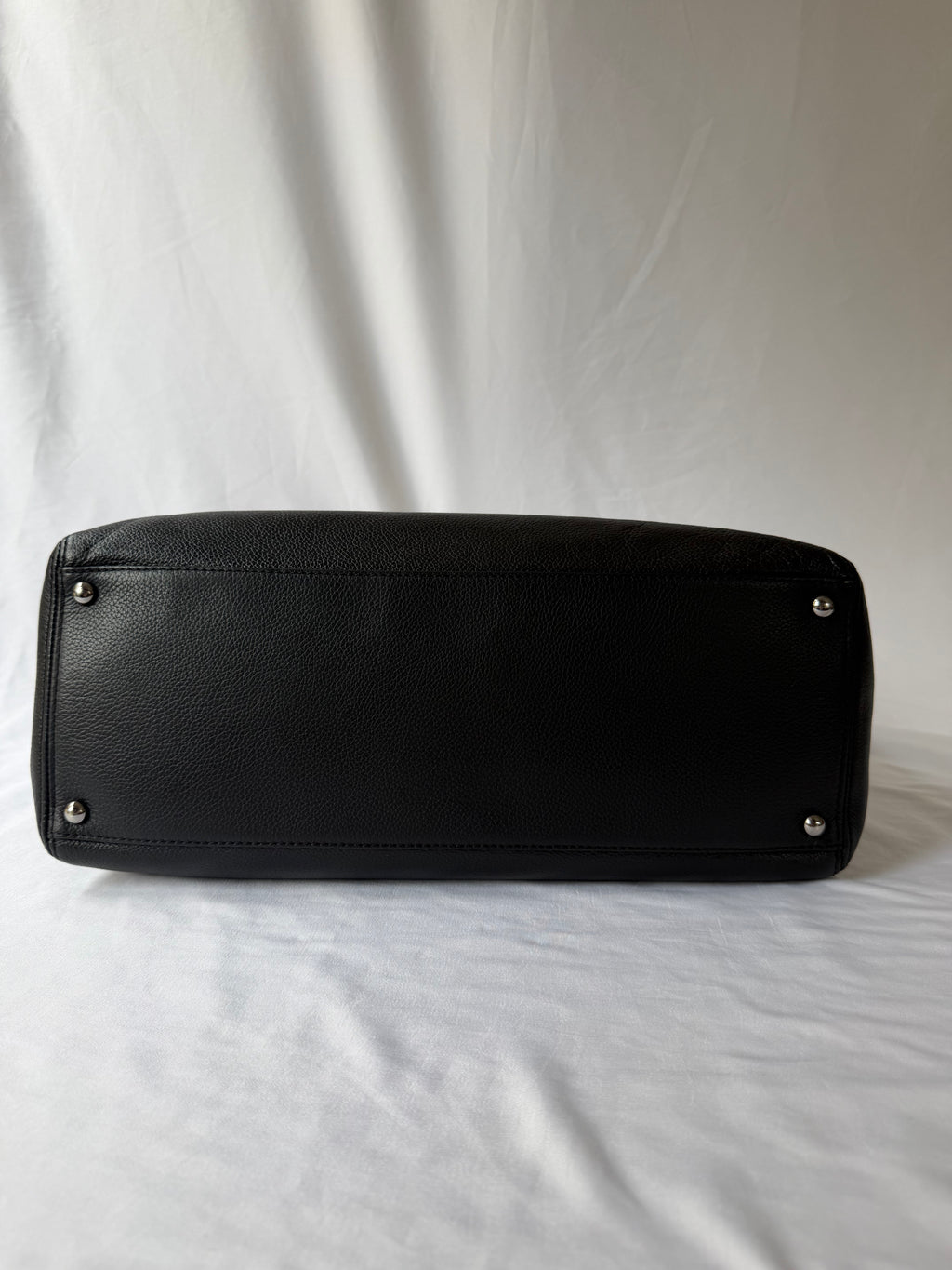 Chanel Reissue Cerf Executive Tote in Black, Grained Leather