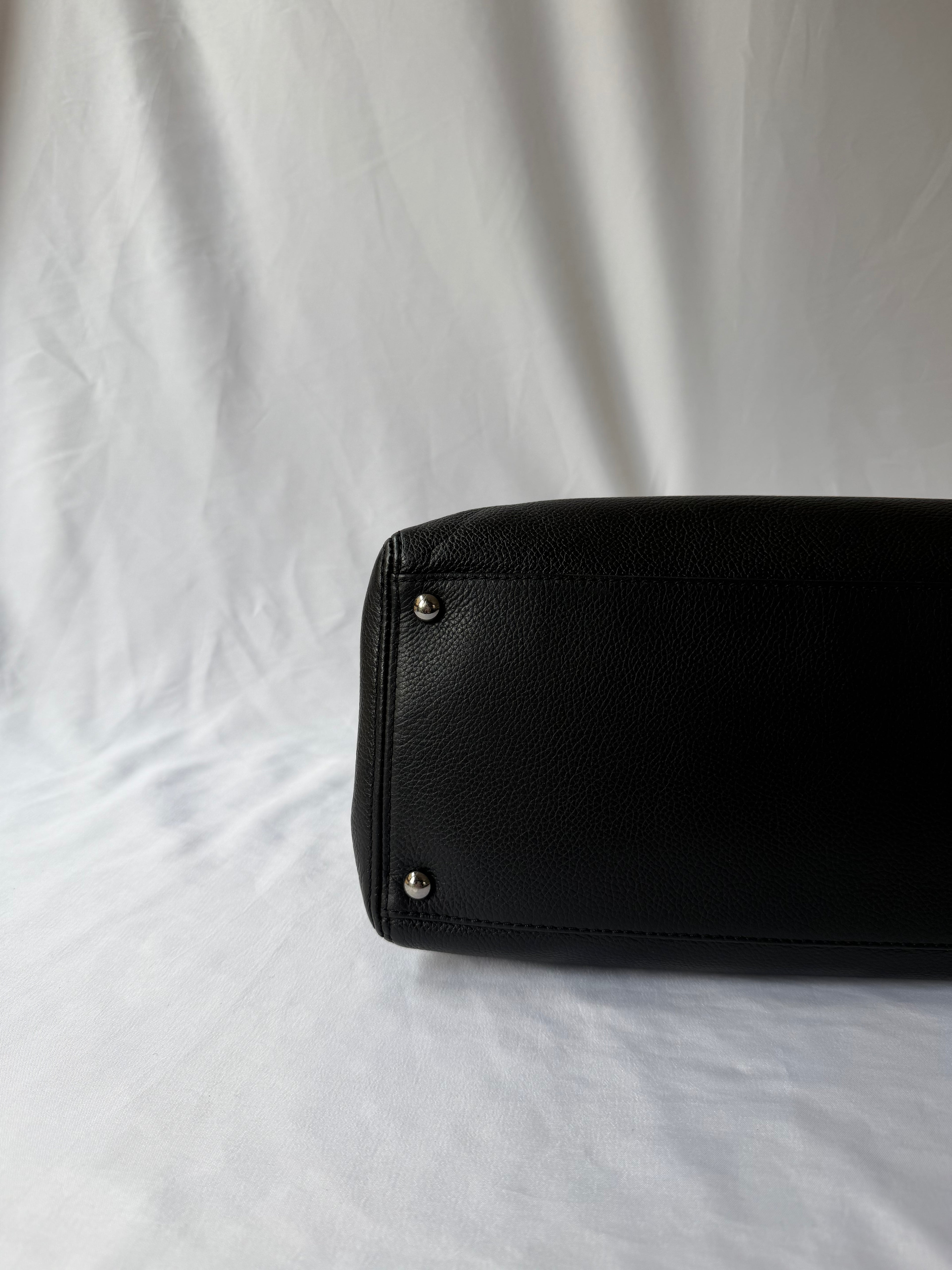 Chanel Reissue Cerf Executive Tote in Black, Grained Leather