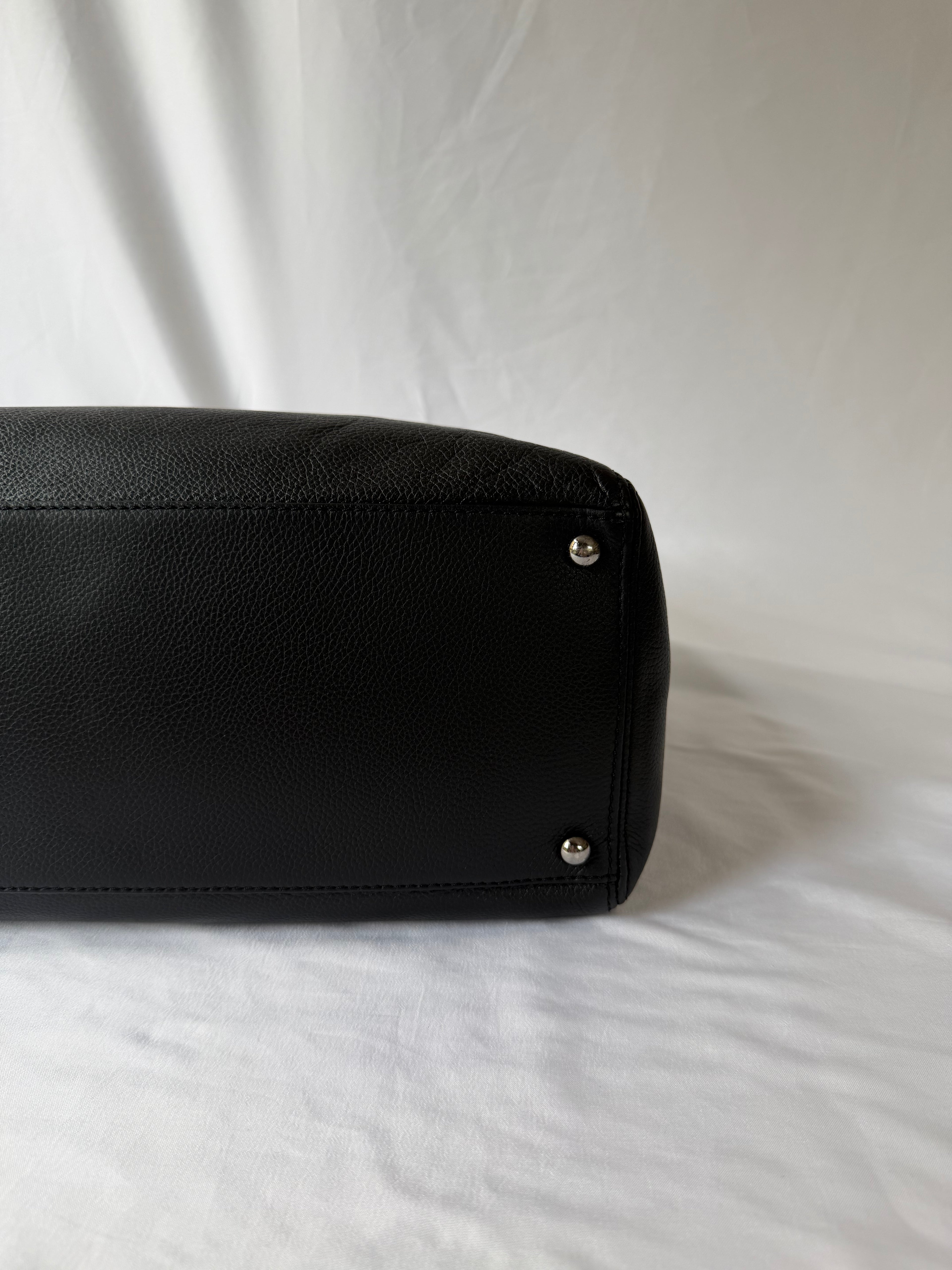 Chanel Reissue Cerf Executive Tote in Black, Grained Leather
