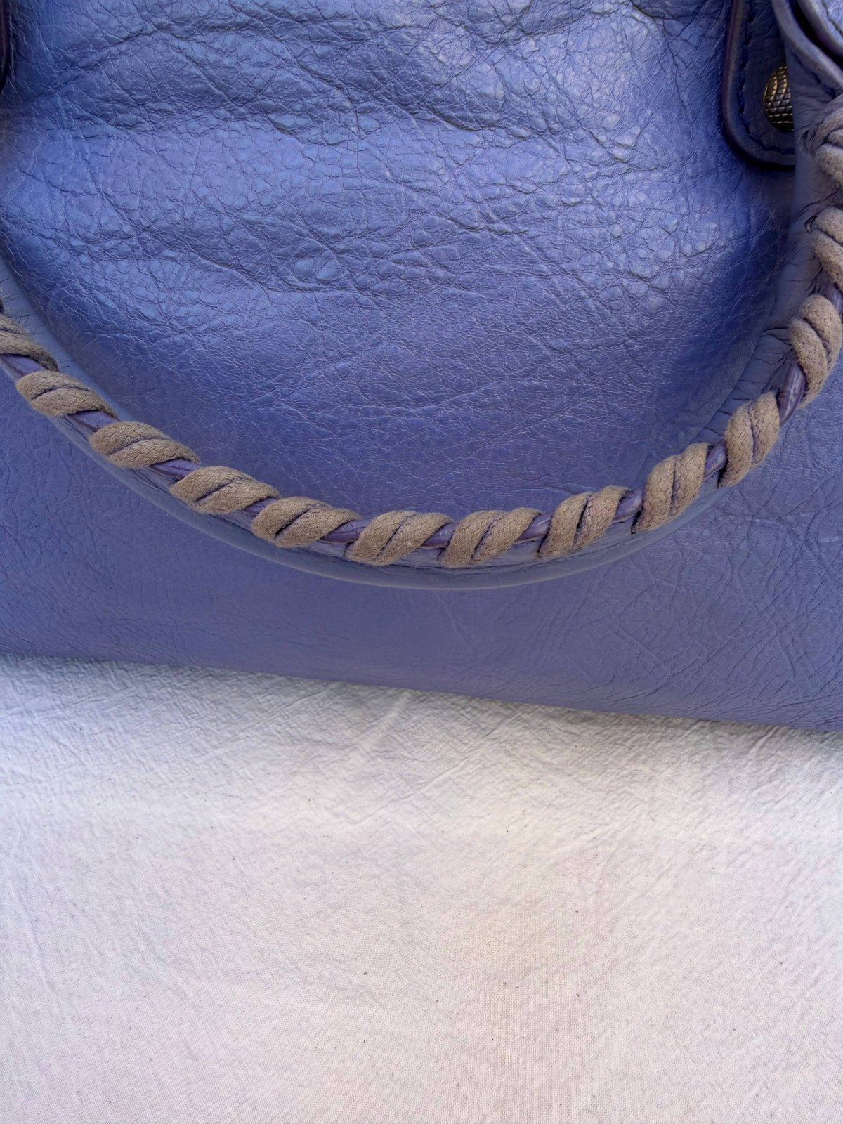 Balenciaga City Bag Medium S/S2013 Periwinkle Blue – view 14