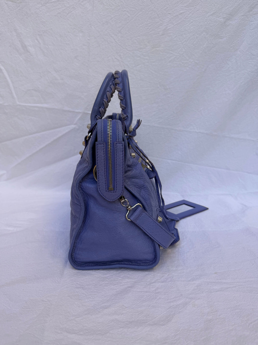 Balenciaga City Bag Medium S/S2013 Periwinkle Blue – view 5