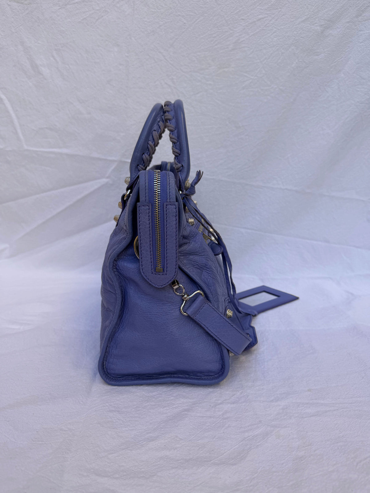 Balenciaga City Bag Medium S/S2013 Periwinkle Blue – view 5