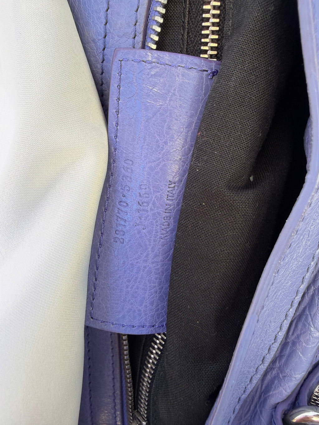 Balenciaga City Bag Medium S/S2013 Periwinkle Blue – view 21