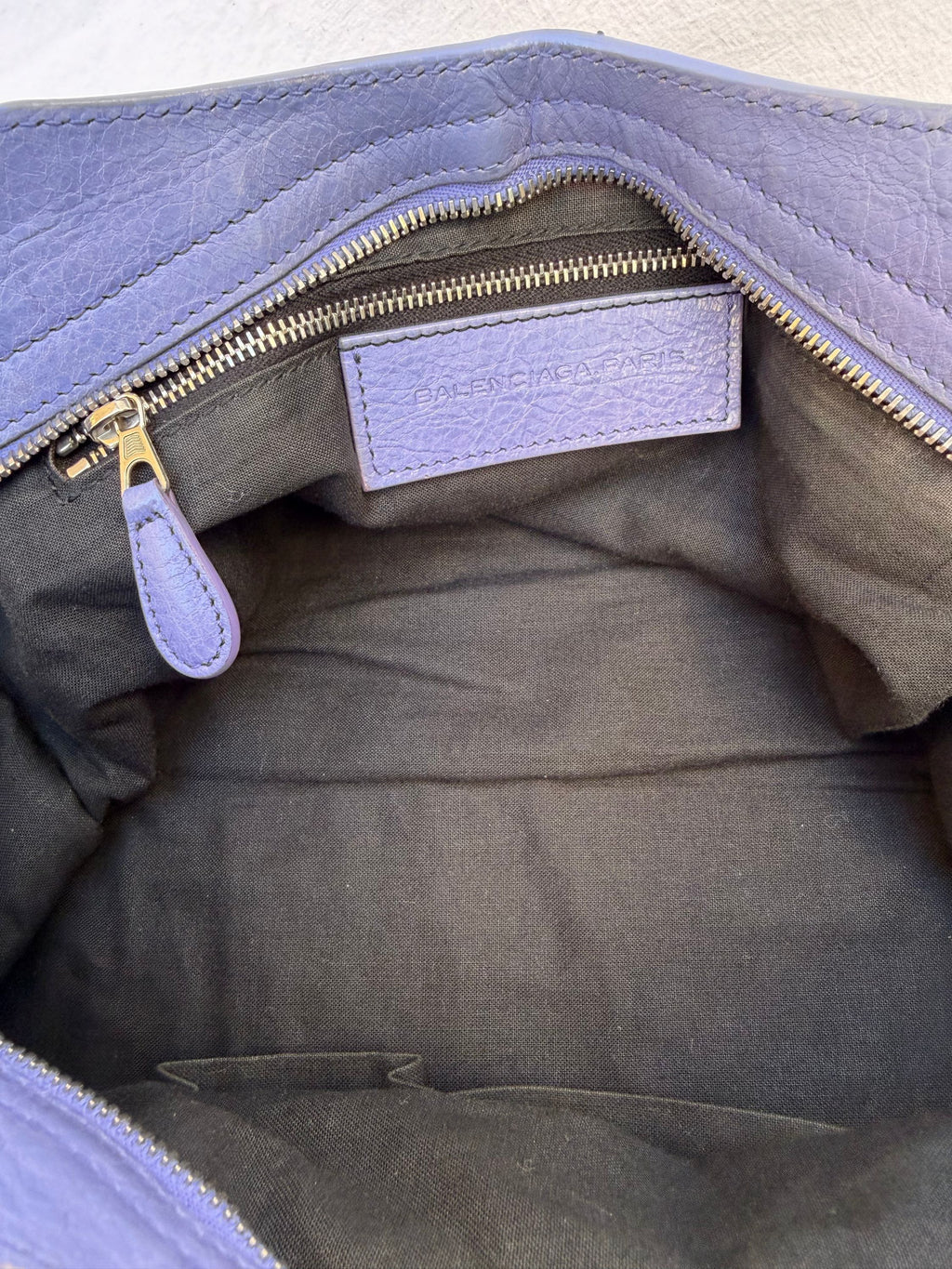 Balenciaga City Bag Medium S/S2013 Periwinkle Blue – view 22