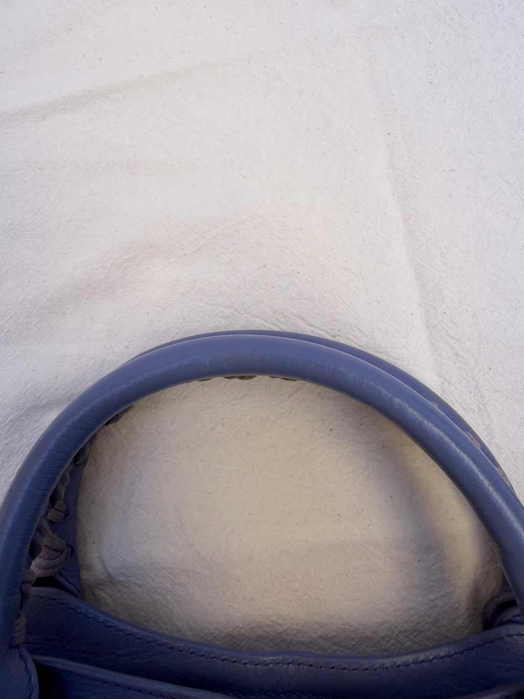 Balenciaga City Bag Medium S/S2013 Periwinkle Blue – view 17