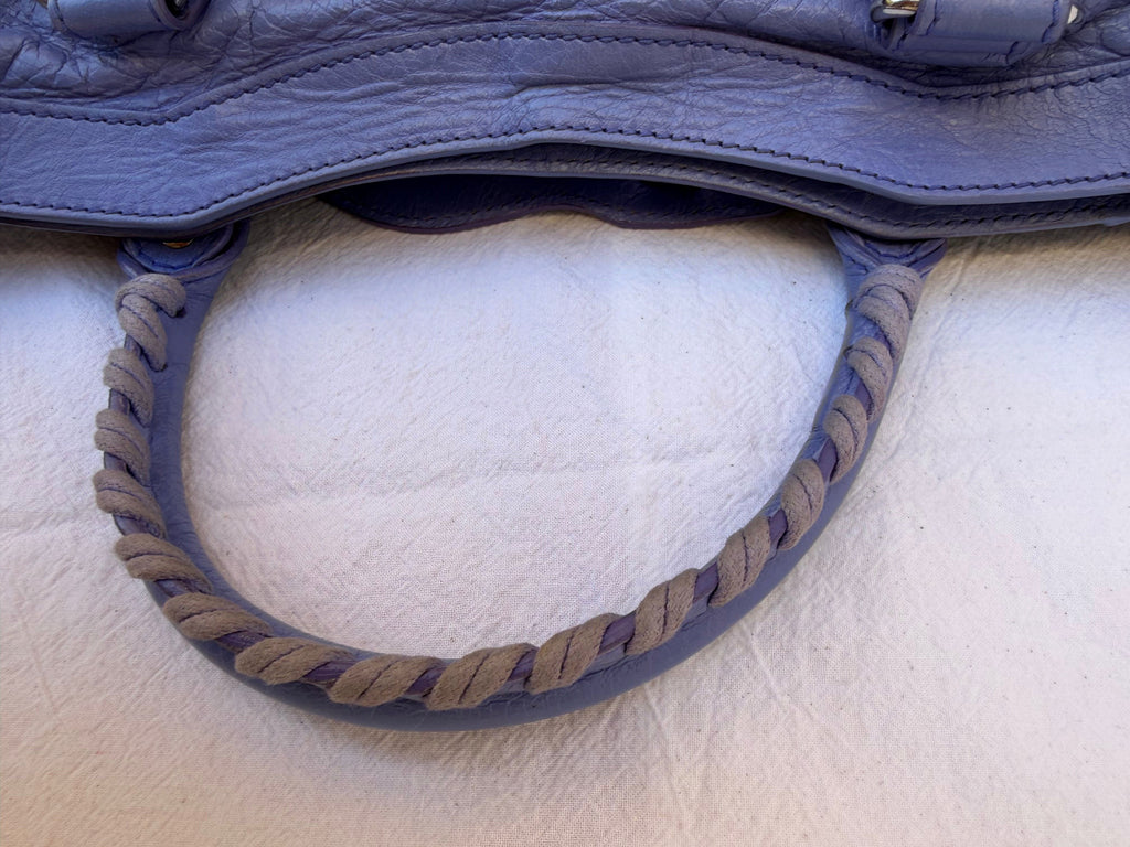 Balenciaga City Bag Medium S/S2013 Periwinkle Blue – view 15