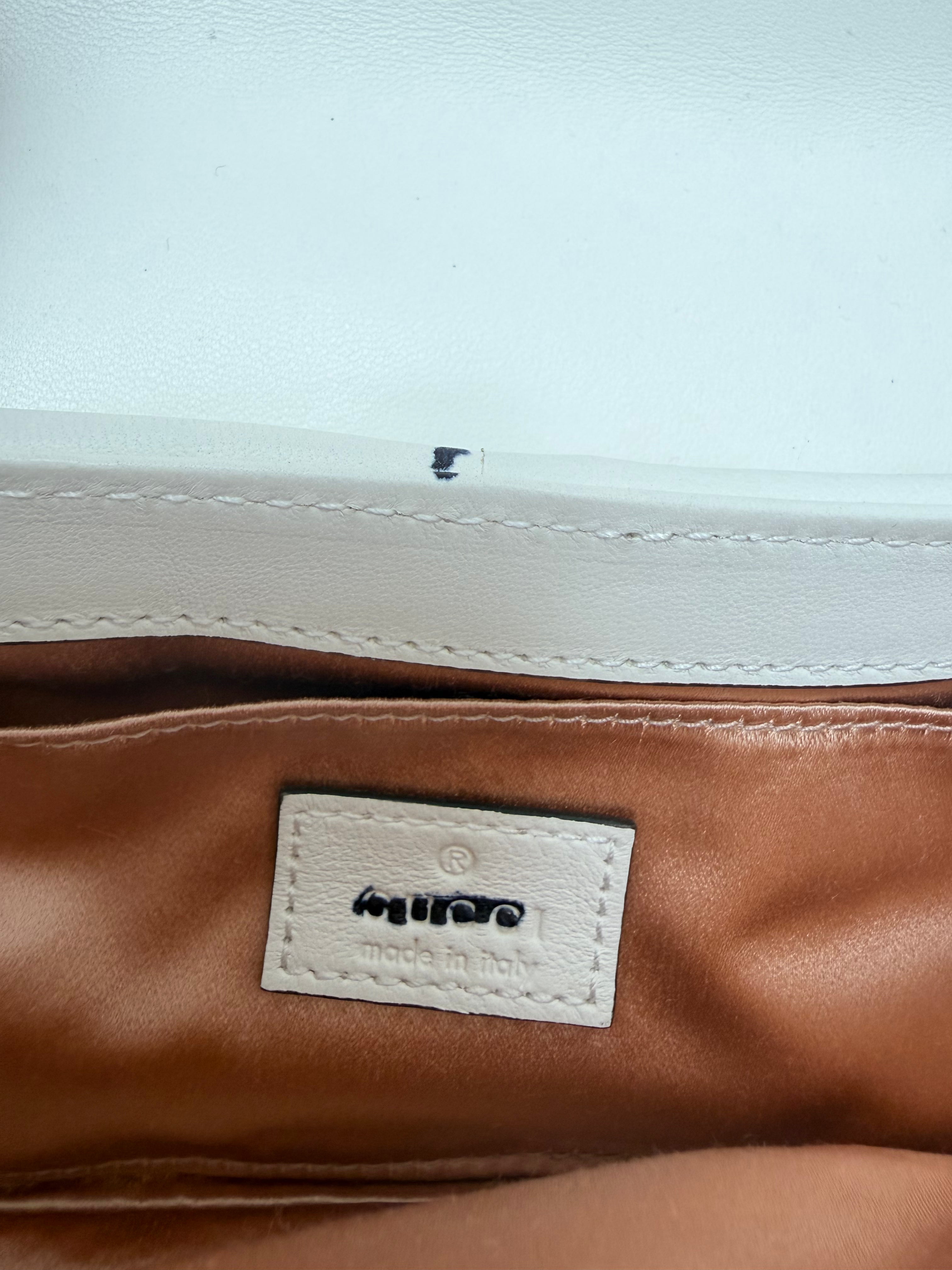 Gucci Horsebit 1955 Shoulder Bag in White – view 13