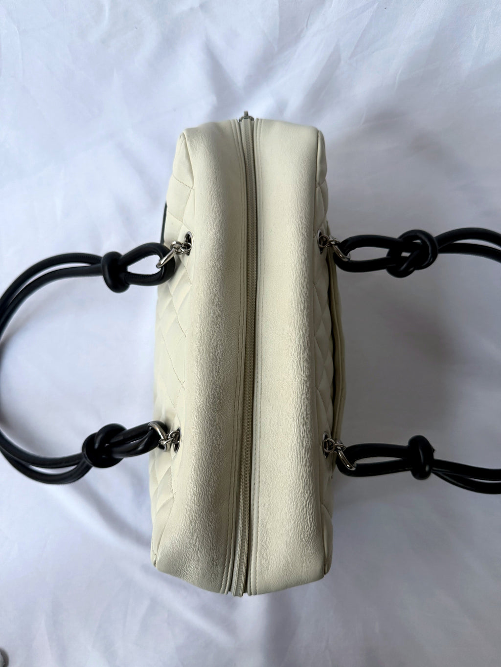 Chanel Cambon Bowler White/Ivory – view 6