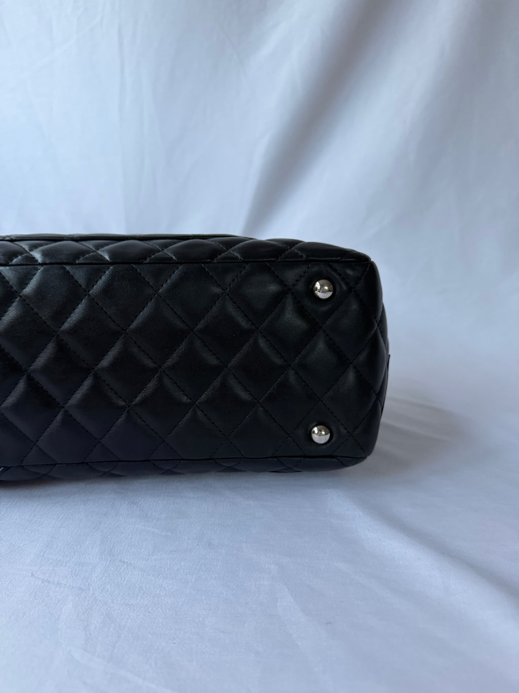 Chanel Cambon Bowler Black with Black CC