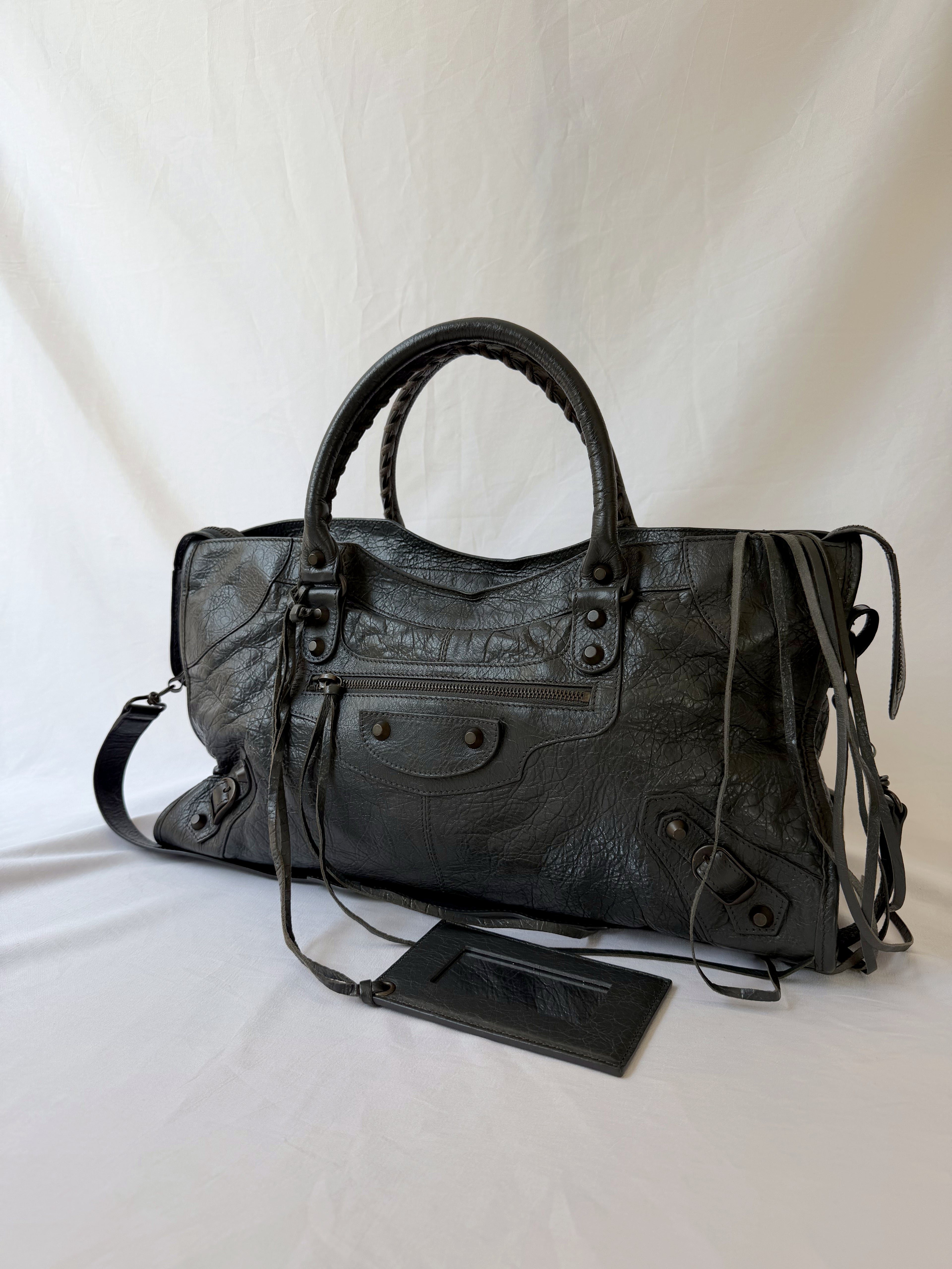 Balancing Part Time City Bag Large Grey