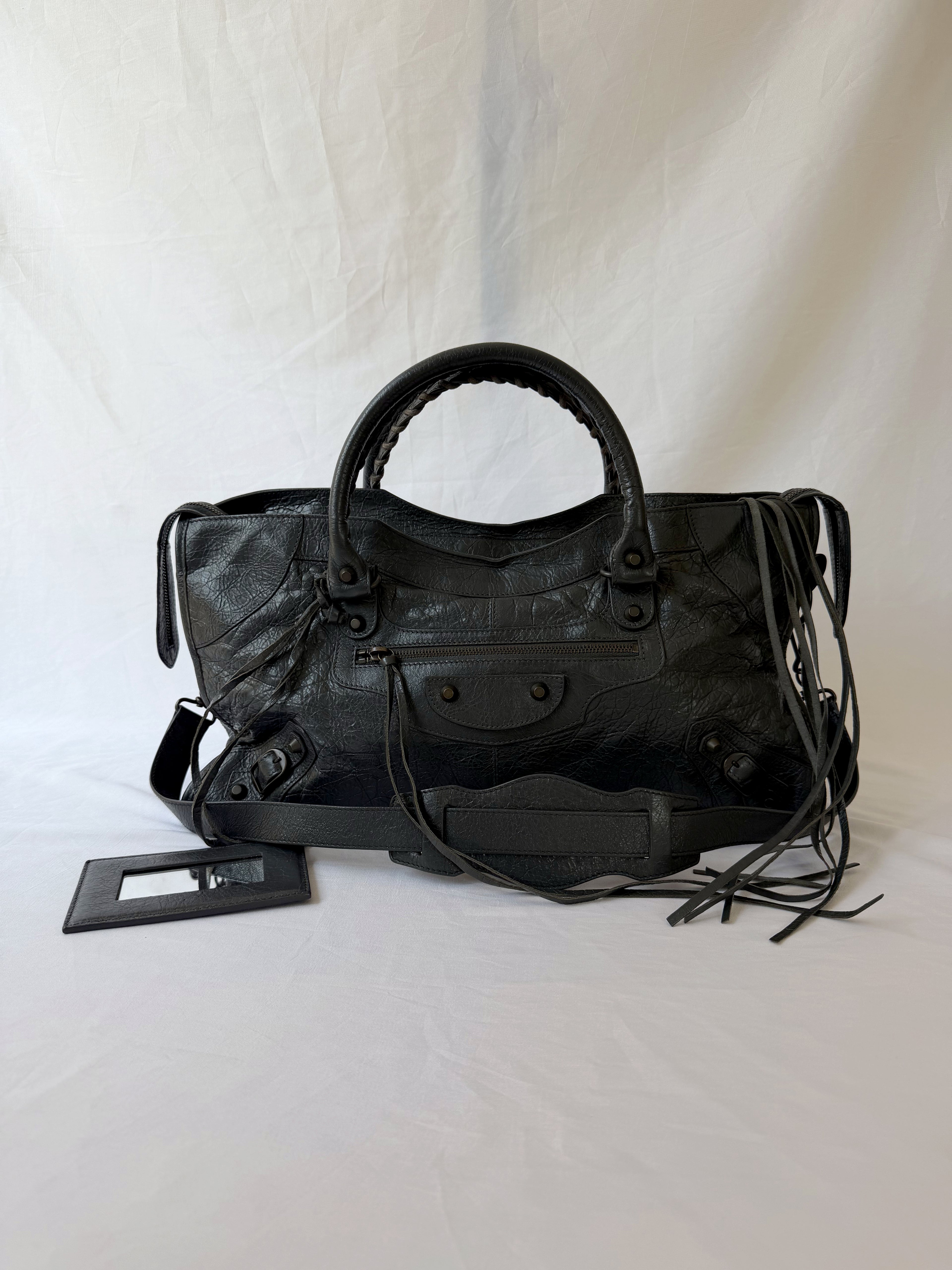 Balancing Part Time City Bag Large Grey