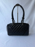 Chanel Cambon Bowler Black with Black CC