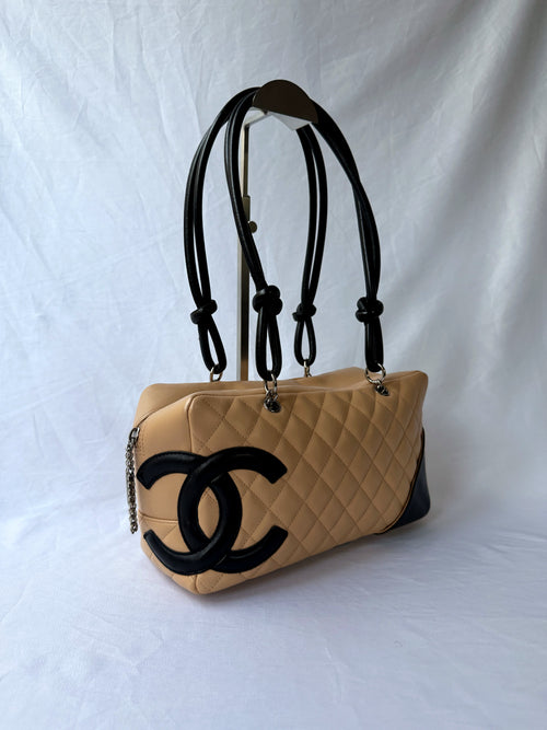 Chanel Cambon Bowler Beige/Camel – view 2