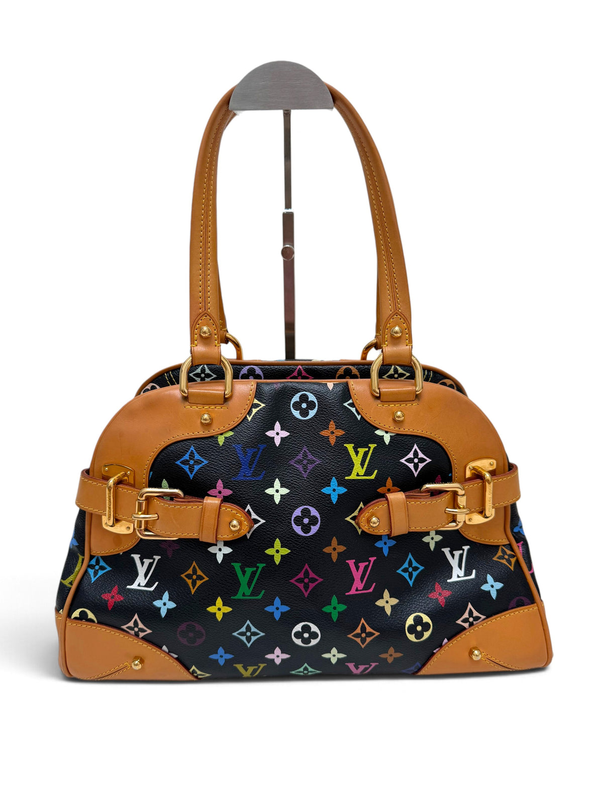 Louis Vuitton Monogram Multicolore Claudia Bag in Noir (Black)